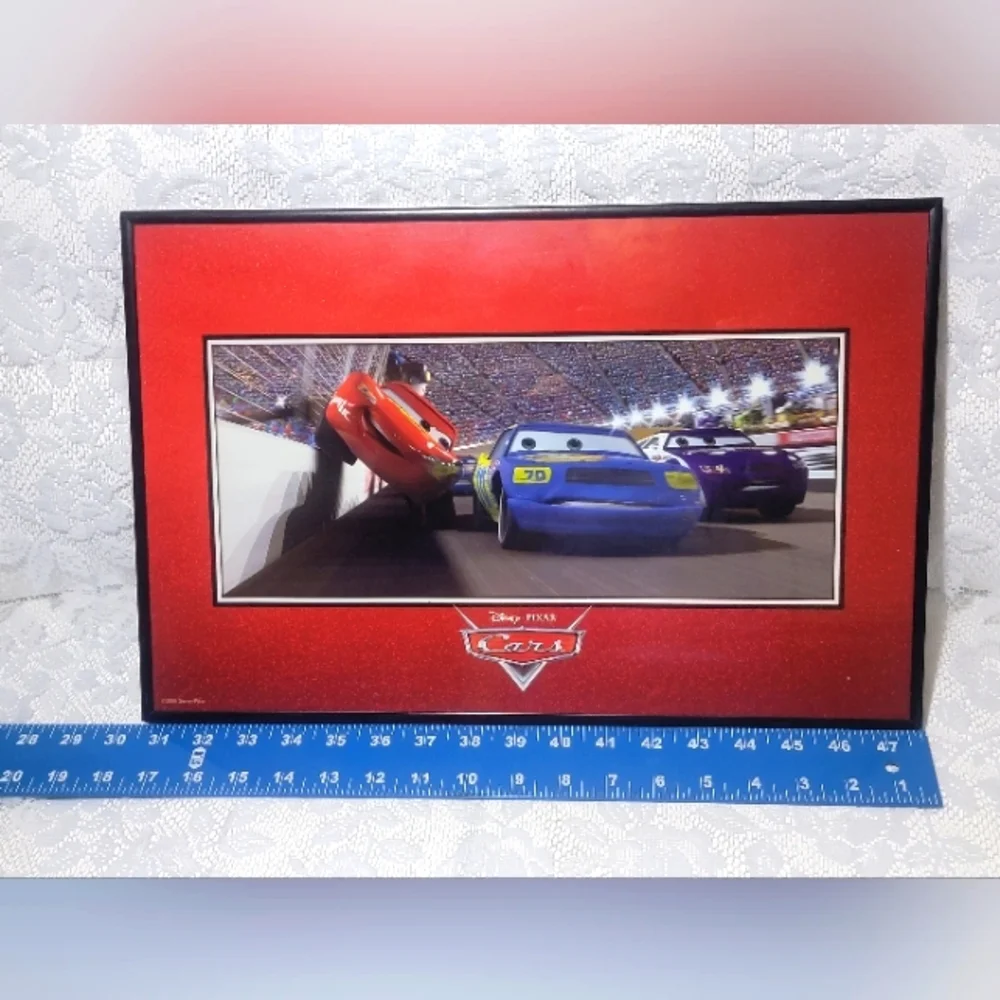 Vintage Disney Pixar Cars Framed Wall Art 14